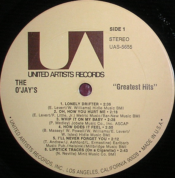 The O'Jays - The Greatest Hits (LP, Comp)