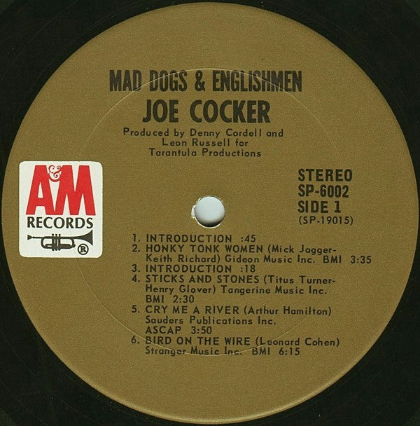 Joe Cocker - Mad Dogs & Englishmen (2xLP, Album, San)