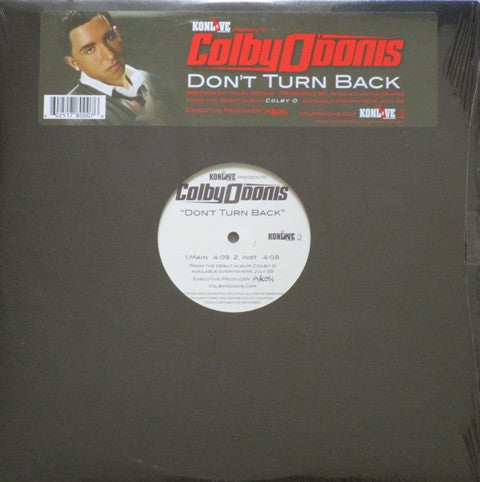 Colby O'Donis - Don't Turn Back (12"")