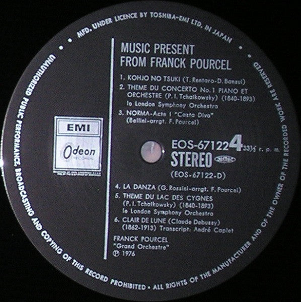 Franck Pourcel Grand Orchestre* - Music Present (2xLP, Album, RE, Gat)