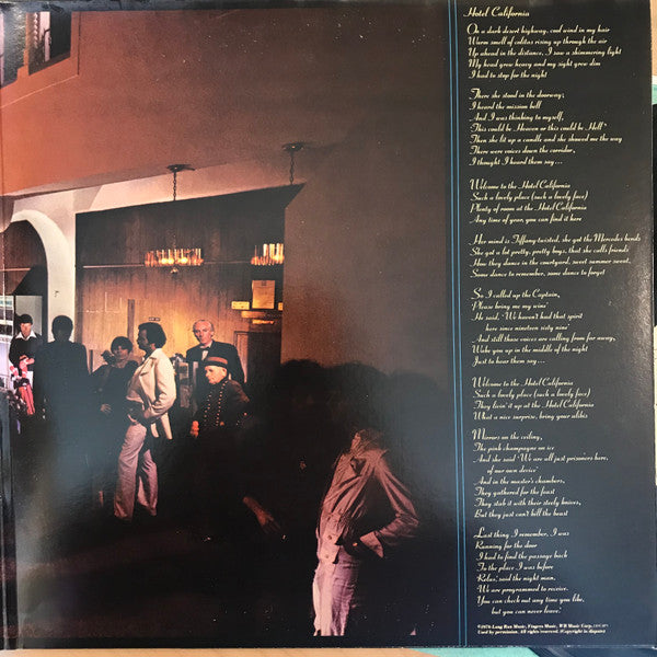 Eagles - Hotel California (LP, Album, PRC)