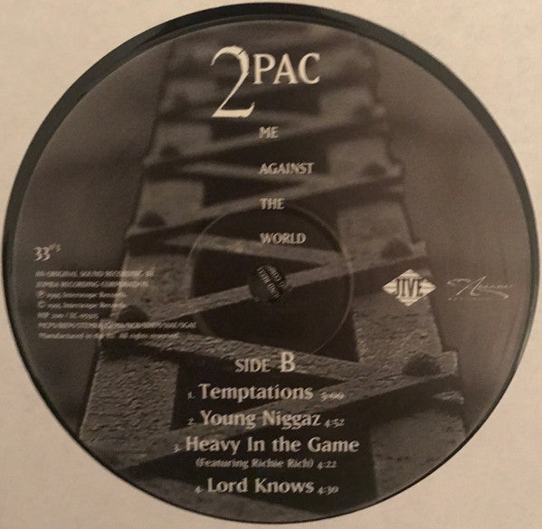 2Pac - Me Against The World (2xLP, Album, Ltd, RE)