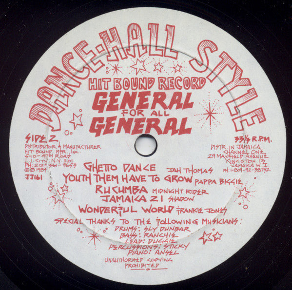 Various - General For All General (LP, Comp)