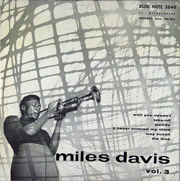 Miles Davis - Vol. 3 (10"", Album, Mono, Ltd, RE)