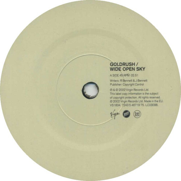 Goldrush (2) - Wide Open Sky (7"", Single, Num)