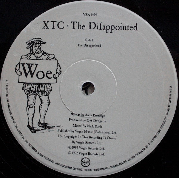 XTC - The Disappointed (10"")