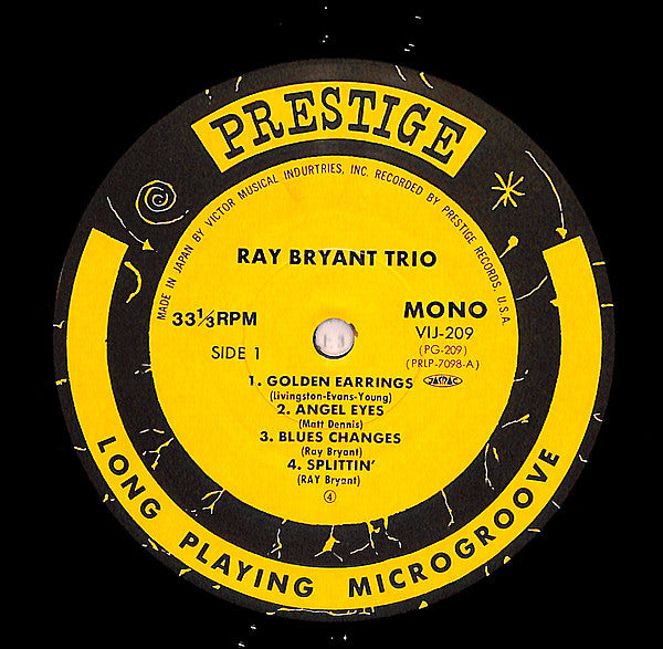 Ray Bryant Trio - Piano Piano Piano Piano... (LP, Album, Mono, RE)