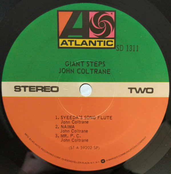 John Coltrane - Giant Steps (LP, Album, RE, SP-)