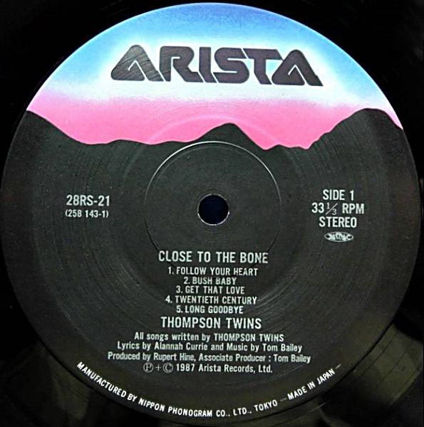 Thompson Twins - Close To The Bone (LP, Album)