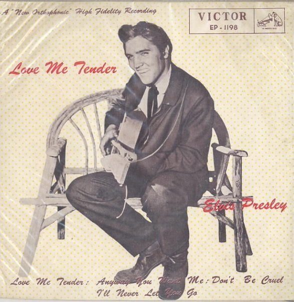 Elvis Presley - Love Me Tender (7"", EP)