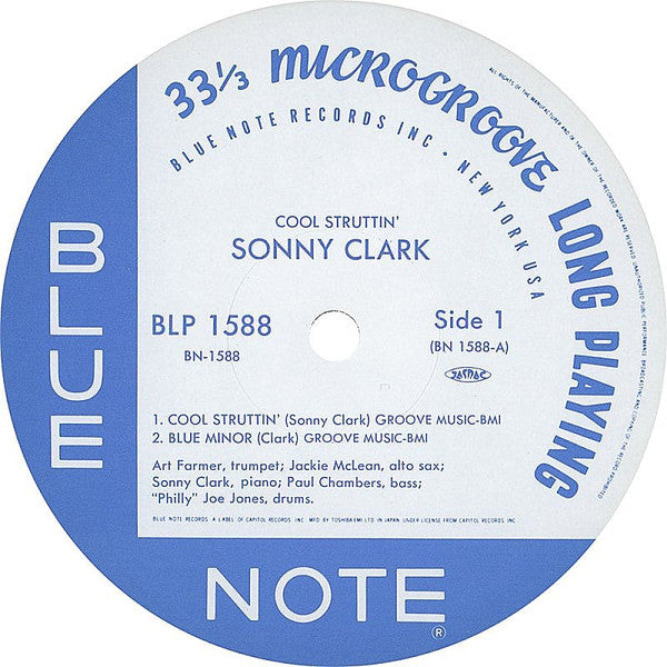 Sonny Clark - Cool Struttin' (LP, Album, Mono, Ltd, RE)