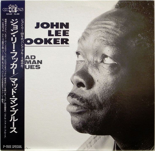 John Lee Hooker - Mad Man Blues (LP, Album, RE)