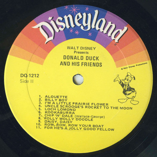 Unknown Artist - Walt Disney Presents Donald Duck And His Friends (LP)