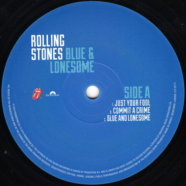 The Rolling Stones - Blue & Lonesome (2xLP, Album, 180)