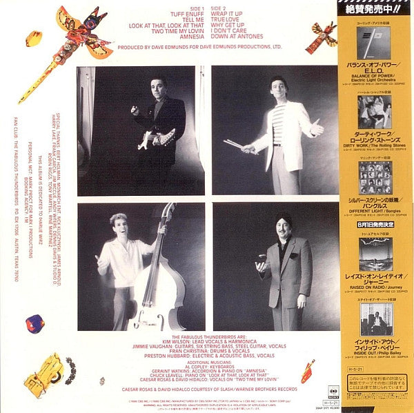 The Fabulous Thunderbirds - Tuff Enuff (LP, Album)