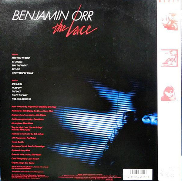 Benjamin Orr - The Lace (LP, Album)