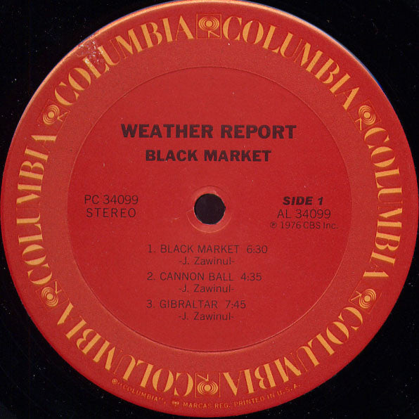 Weather Report - Black Market (LP, Album, Pit)