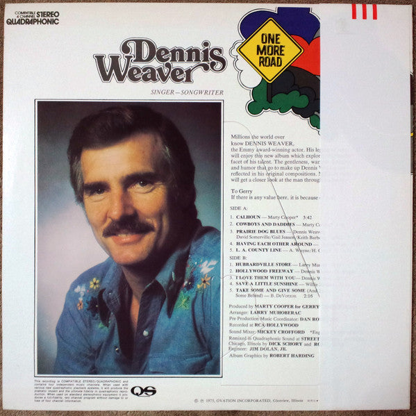 Dennis Weaver - One More Road (LP, Quad)