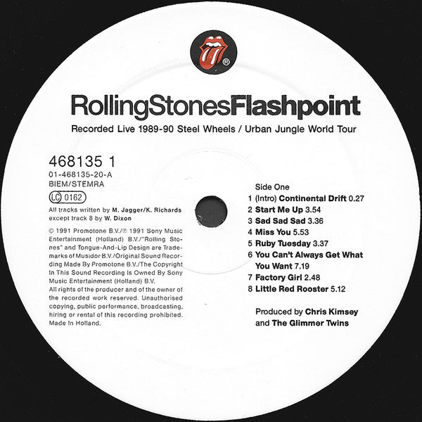 RollingStones* - Flashpoint (LP, Album)