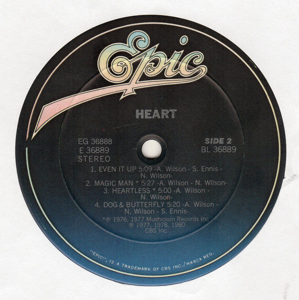 Heart - Greatest Hits / Live (2xLP, Comp, RE, Car)