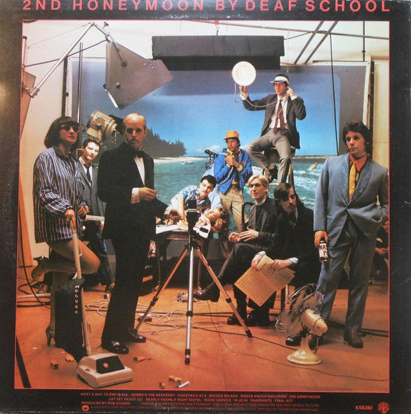 Deaf School - 2nd Honeymoon (LP, Album)