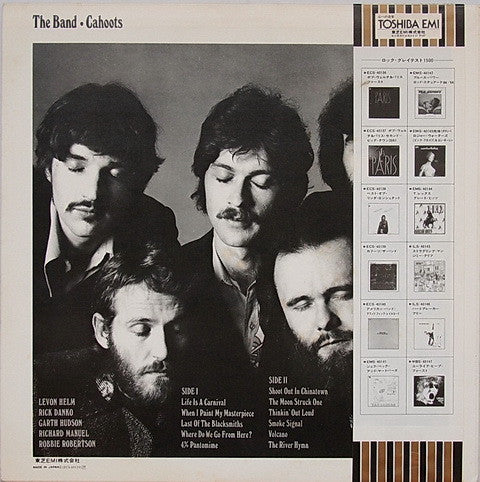 The Band - Cahoots (LP, Album, RE)