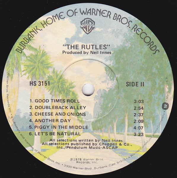 The Rutles - The Rutles (LP, Album, Win)