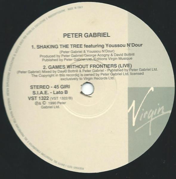 Peter Gabriel - Solsbury Hill / Shaking The Tree / Games Without Fr...