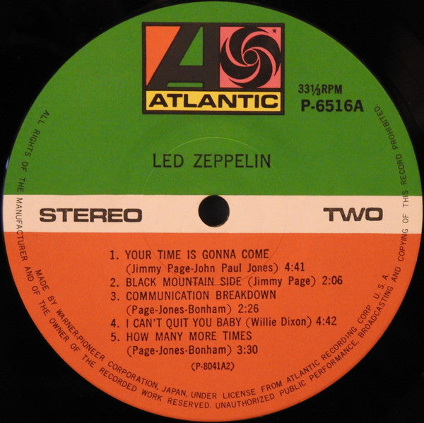 Led Zeppelin - レッド・ツェッペリン I = Led Zeppelin  (LP, Album, Ltd, RE)