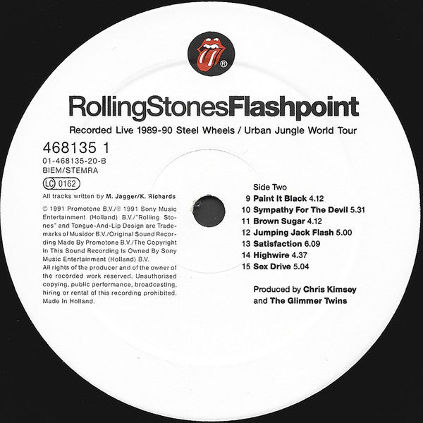 RollingStones* - Flashpoint (LP, Album)