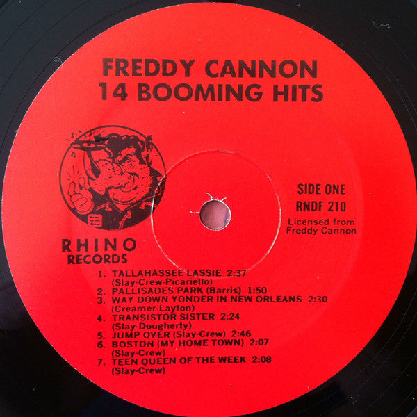 Freddy Cannon - 14 Booming Hits (LP, Comp)