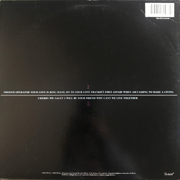 Sade - Diamond Life (LP, Album, Car)