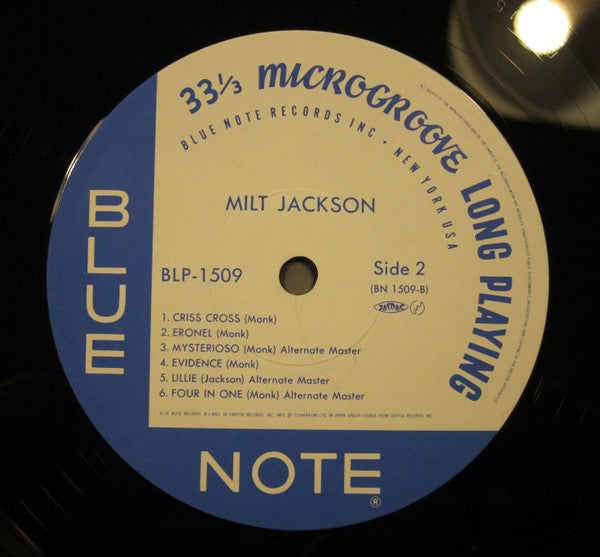 Milt Jackson - Milt Jackson With John Lewis, Percy Heath, Kenny Cla...