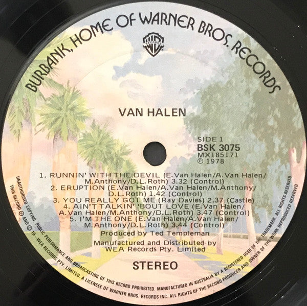 Van Halen - Van Halen (LP, Album)