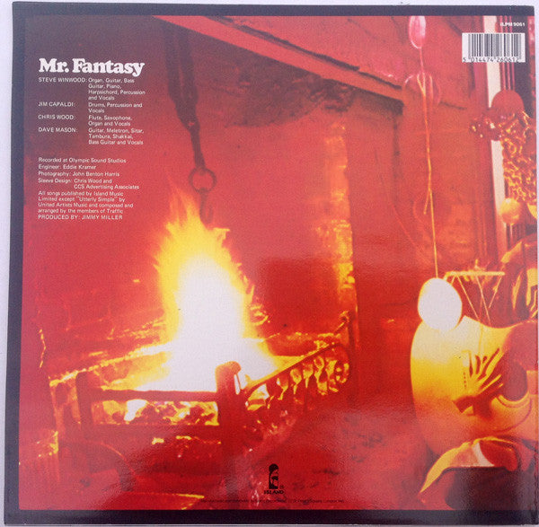 Traffic - Mr. Fantasy (LP, Album, RE)