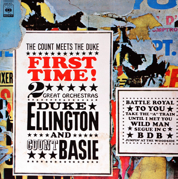 Duke Ellington - First Time! The Count Meets The Duke(LP, Album, RE)