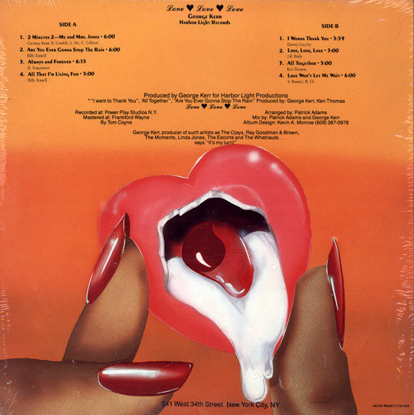 George Kerr - Love Love Love (LP, Album)