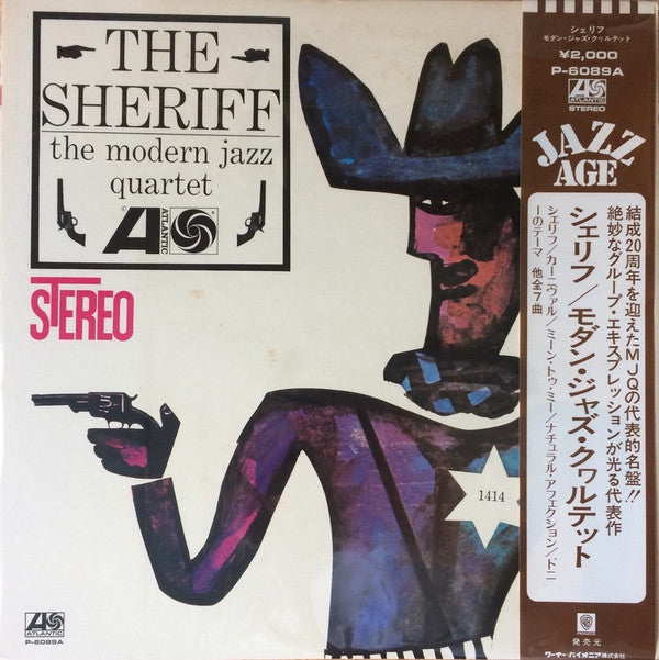 The Modern Jazz Quartet - The Sheriff (LP, Album, RE)