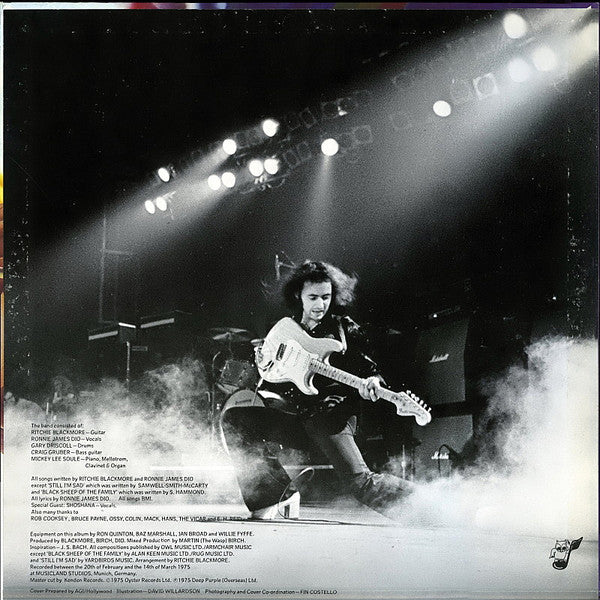 Rainbow - Ritchie Blackmore's Rainbow = 銀嶺の覇者(LP, Album, Ltd, RE, Gat)