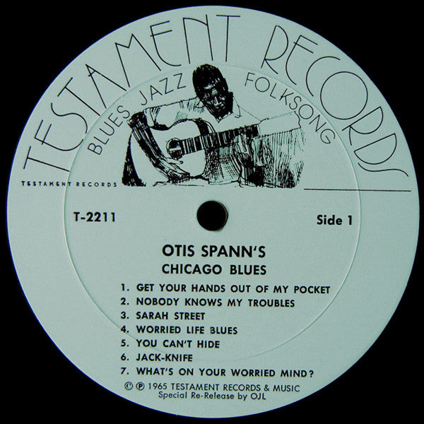 Otis Spann - Otis Spann's Chicago Blues (LP, Album, Mono, RE)