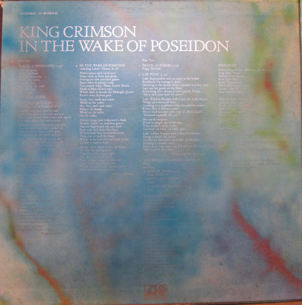 King Crimson - In The Wake Of Poseidon (LP, Album, Gat)