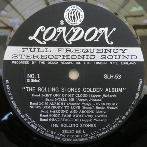 The Rolling Stones - The Rolling Stones Golden Album (LP, Comp, Gat)