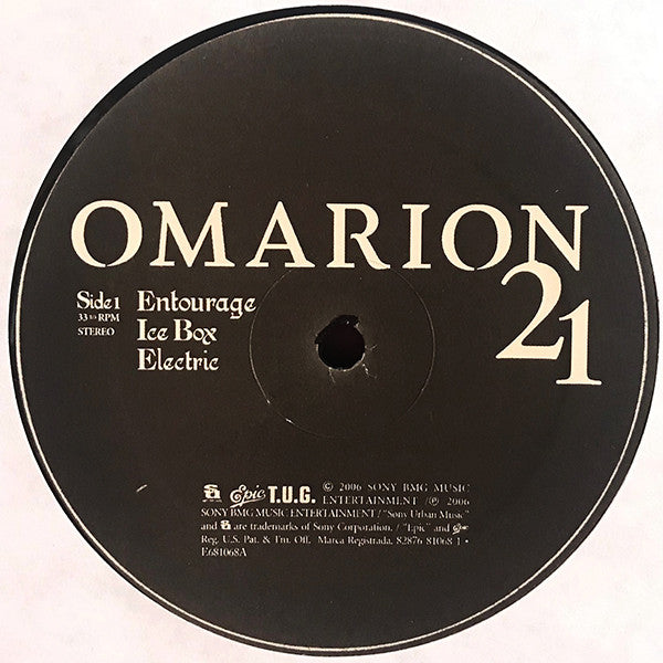 Omarion - 21 (2xLP, Album)