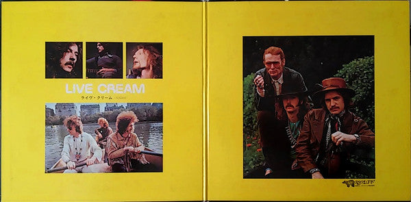 Cream (2) - Live Cream (LP, Album, RE, Gat)