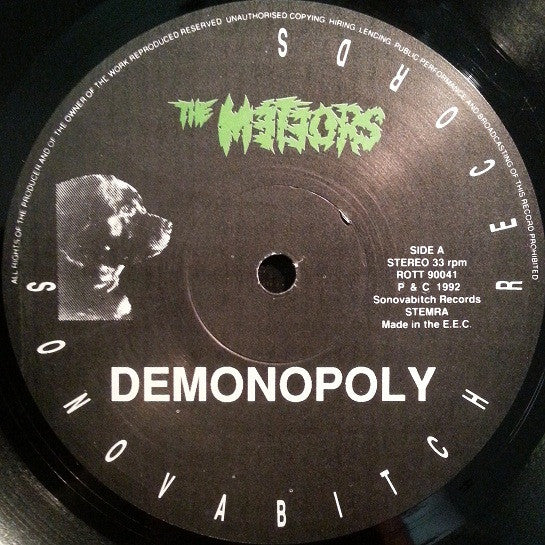 The Meteors (2) - Demonopoly (LP, Album)