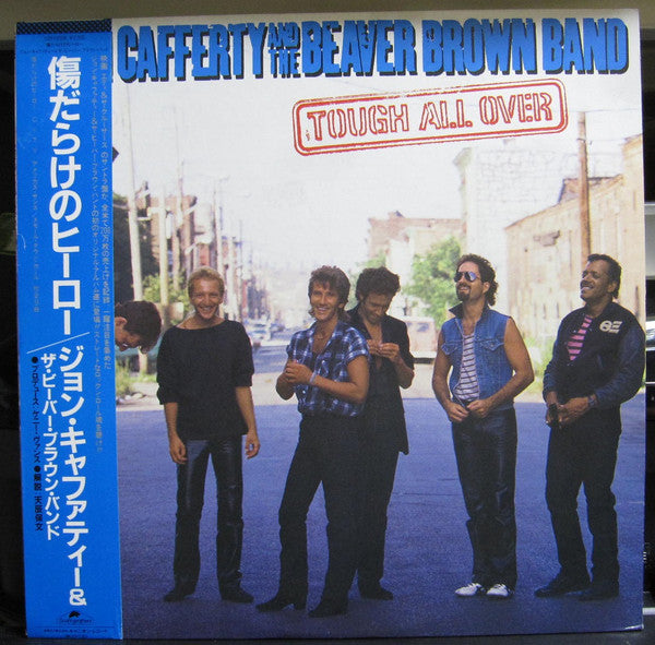 John Cafferty And The Beaver Brown Band - Tough All Over (LP, Album)