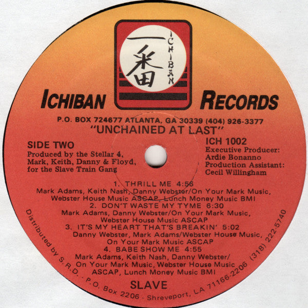 Slave - Unchained At Last (LP, Album)