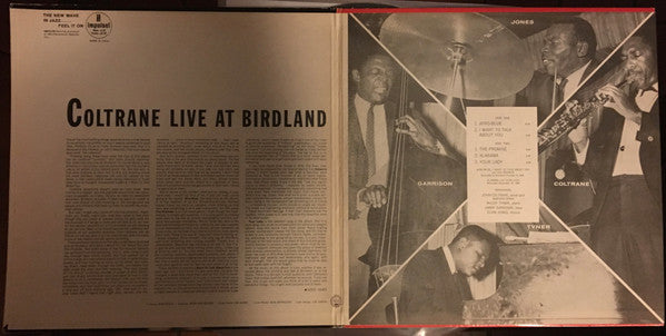 Coltrane* - Live At Birdland (LP, Album, RE, Gat)