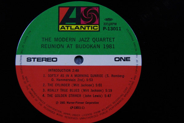 The Modern Jazz Quartet - Reunion At Budokan 1981 (LP, Album)