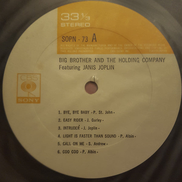 Big Brother & The Holding Company - Big Brother & The Holding Compa...